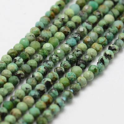 Natural Turquoise Bead Strands