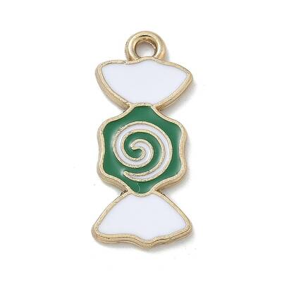 Christmas Theme Alloy Enamel Pendants