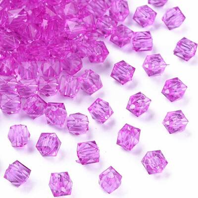 Transparent Acrylic Beads