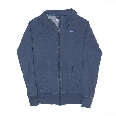 NIKE Dri-Fit Jacket Blue Track Womens M