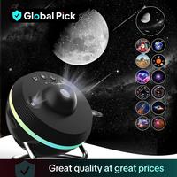Galaxy Projector Night Light, USB Powered Galaxy Projector Night Light, Starry Sky Projector Night Light, Ambient Light for B...