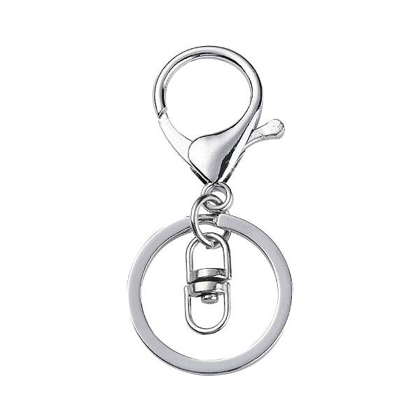 Iron Alloy Lobster Claw Clasp Keychain