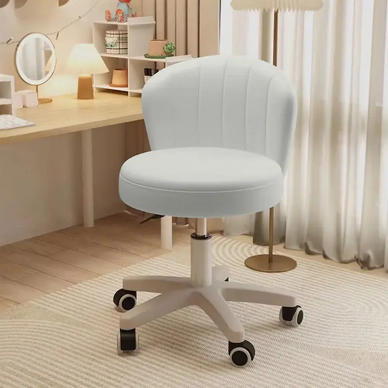 【Back To School】Indoor Furniture Chairs Height Adjustable Criss Cross Chair - Armless Desk Chair No Wheels Cross Legged O...