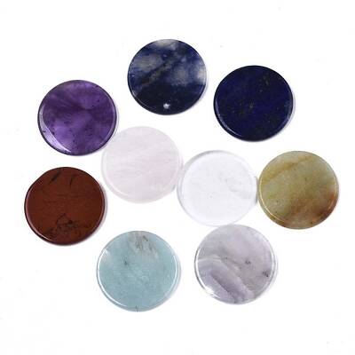 Natural Mixed Gemstone Cabochons
