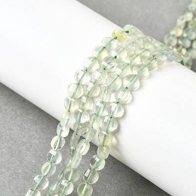 Natural Prehnite Beads Strands