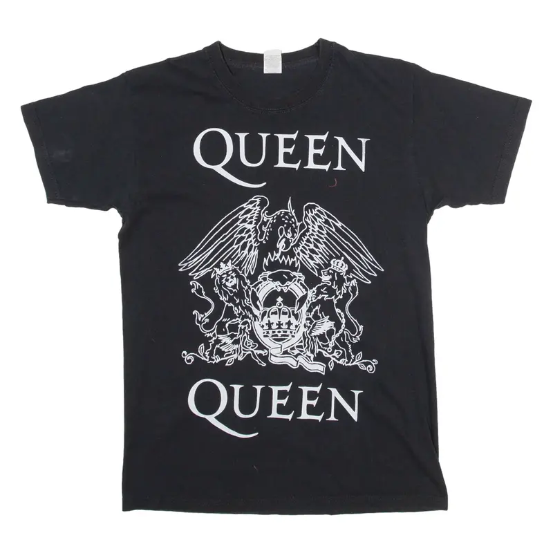 GILDAN Queen Womens T-Shirt Black S