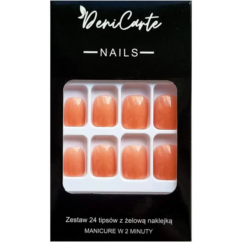 Deni Carte - Red Fake Nails Set