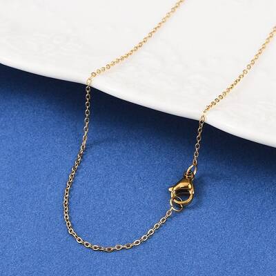 304 Stainless Steel Cable Chain Necklaces