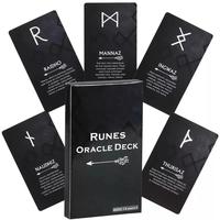 Runes Oracle Card, Durable Tarot Cards, Family Party Entertainment Game Card, Card Games for Adults, Family Games