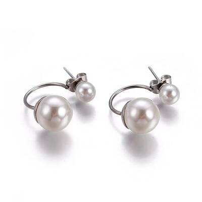 304 Stainless Steel Stud Earrings
