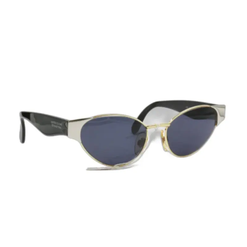 Benetton, United Colors of Benetton, sunglasses, oval in metallic silver, for women