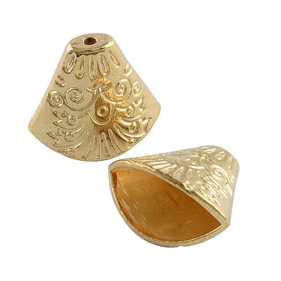 Tibetan Style Alloy Bead Cone