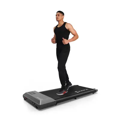 Superun BA06 Walking Pad UnderDesk Treadmill For Home Office Recording in LED with Wheels Removable Multicolor