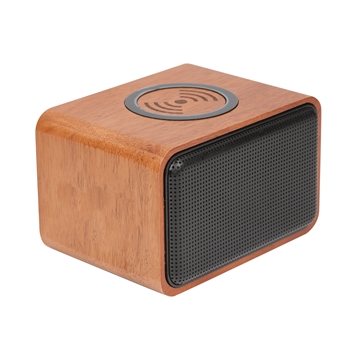 12 Custom Wood Bluetooth Speaker with Wireless Charging Pad - 3W ...