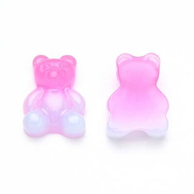 Gradient Color Opaque Resin Cabochons