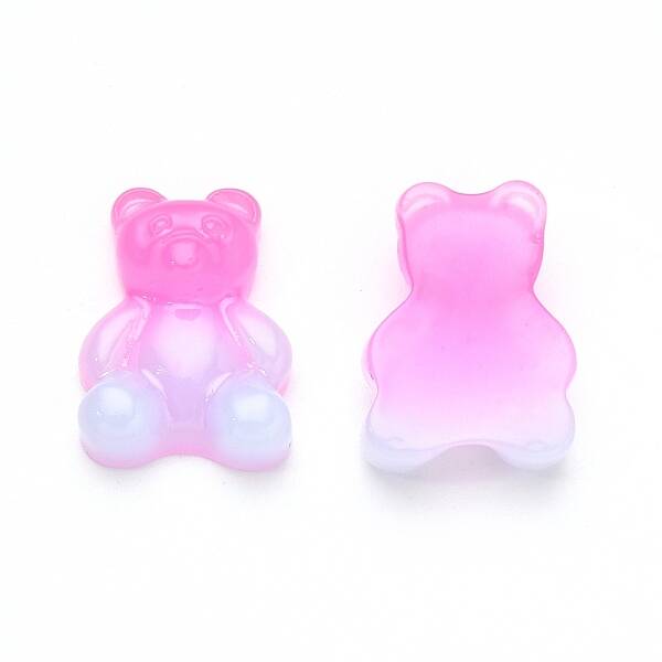 Gradient Color Opaque Resin Cabochons