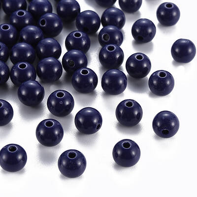 Opaque Acrylic Beads
