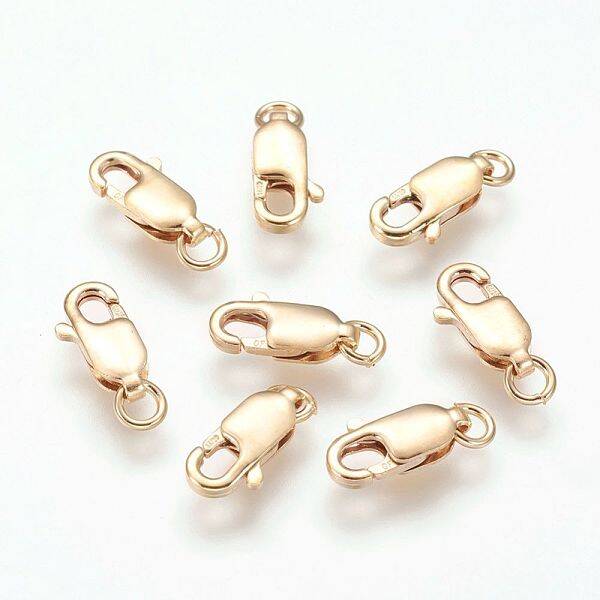 Yellow Gold Filled Lobster Claw Clasps