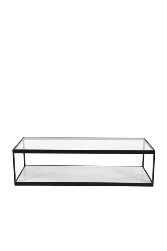 Rectangular White Marble Coffee Table | Liang & Eimil Tamon