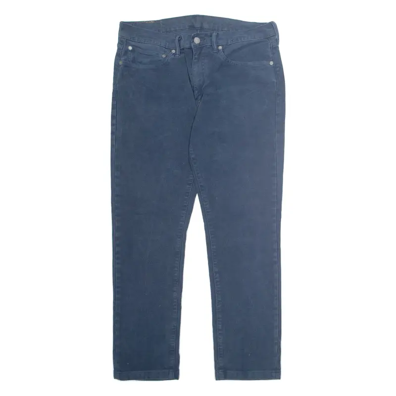 LEVI'S 511 Mens Trousers Blue Regular Tapered W34 L28
