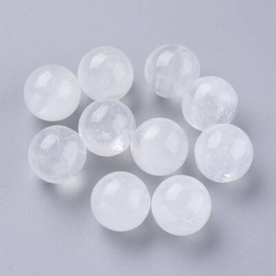 Natural Quartz Crystal Beads