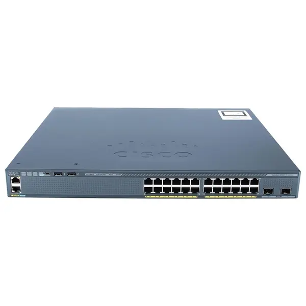 C1-C2960X-24PD-L-RF Cisco C2960X-24PD 24-Port + 2-Port SFP+ L3 Switch