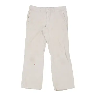 Patagonia Cord Trousers - 36W UK 14 White Cotton