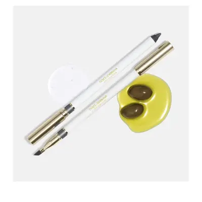 Dolce&Gabbana Sleek Glider Eye Pencil with Brush Color 02 Espresso Brown - Deep Warm Brown 1.2 g