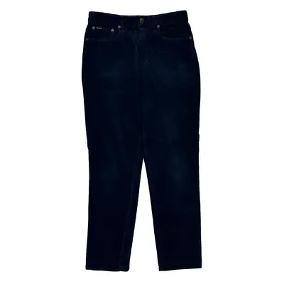Polo By Ralph Lauren Cord Trousers - 28? Waist Navy Cotton