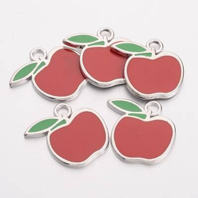Alloy Enamel Pendants