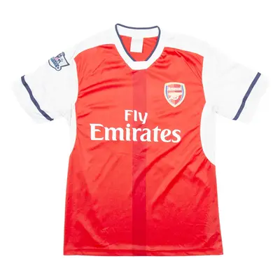 ARSENAL Mens Football Shirt Jersey Red V-Neck S