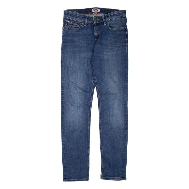 TOMMY HILFIGER Scanton Mens Jeans Blue Slim Tapered W30 L32