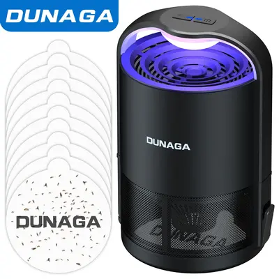DUNAGA Indoor Fruit Fly Traps β Effective Sticky Traps for Capturing Flies, Gnats, Mosquitoes, and Bugs (10 Glue Boards).