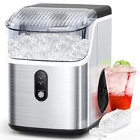 COWSAR Nugget Ice Maker Countertop, Soft Chewable Nugget Ice Cubes Machine, One-Button Quick Ice Making 34Lbs/Day, Self-Clean...