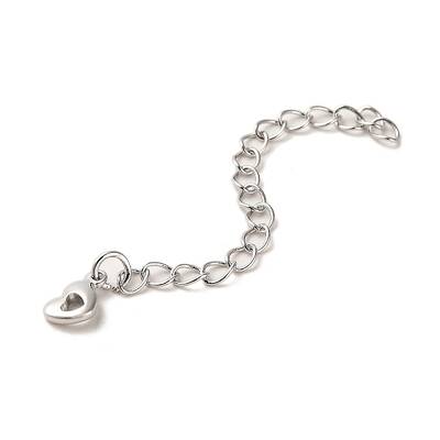 Rack Plating Brass Curb Chain Extender