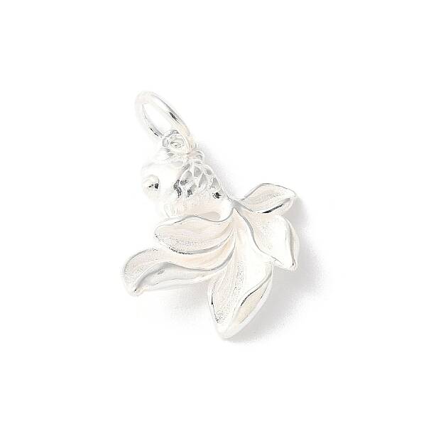 925 Sterling Silver Fish Charms
