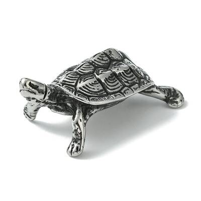 Retro 304 Stainless Steel Tortoise Figurines