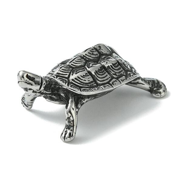 Retro 304 Stainless Steel Tortoise Figurines