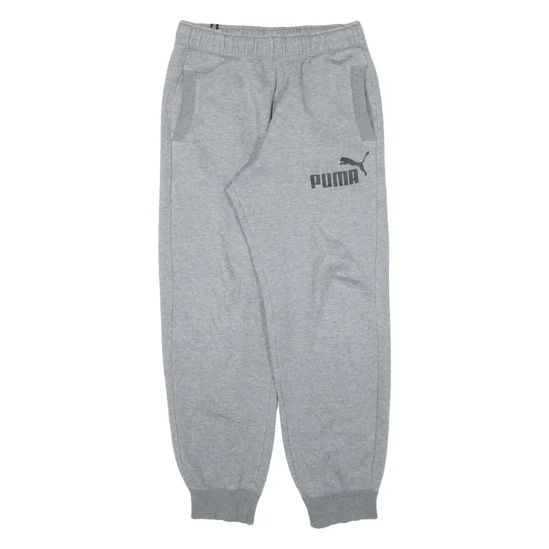 PUMA Womens Joggers Grey Tapered M W28 L28