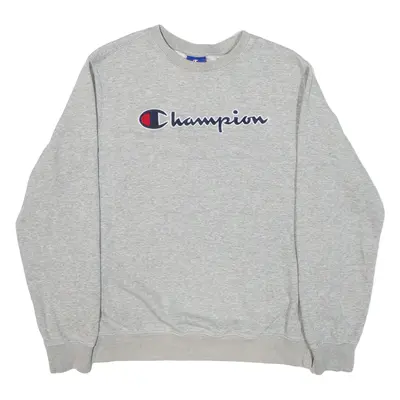 CHAMPION Boys Sweatshirt Grey 15-16Y