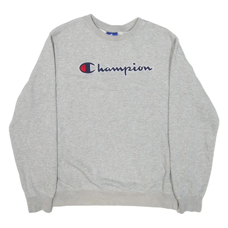 CHAMPION Boys Sweatshirt Grey 15-16Y