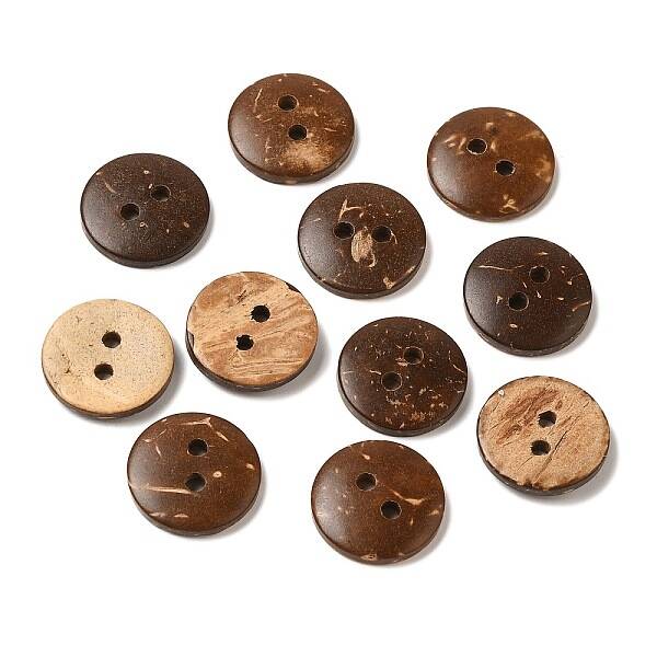 2-Hole Buttons in Round Shape