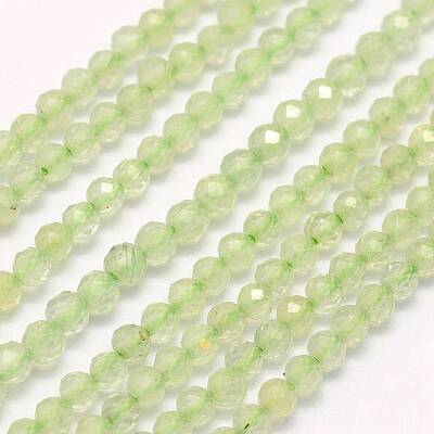 Natural Prehnite Beads Strands