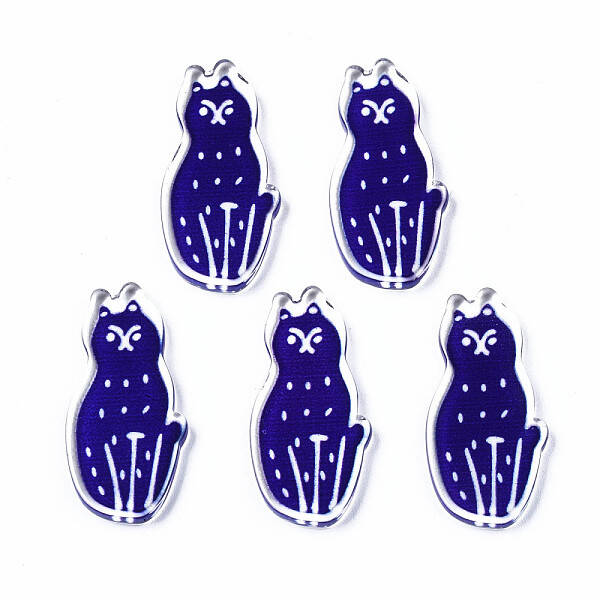 Transparent Acrylic Cabochons