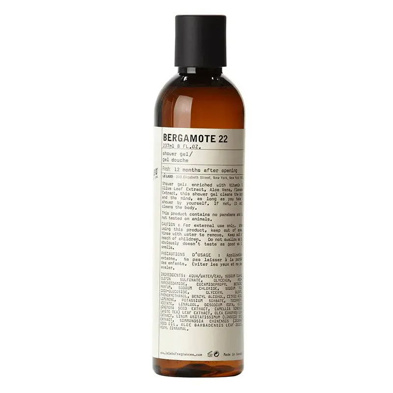 Le Labo Le Labo Bergamot 22 Shower Gel 237ml