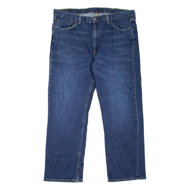 LEVI'S 514 Jeans Mens Blue Slim Straight Stone Wash W40 L30