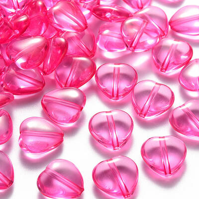 Transparent Acrylic Beads