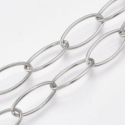 Tarnish Resistant 304 Stainless Steel Cable Chains