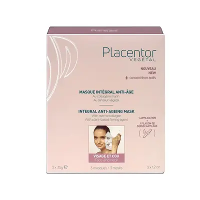 Placentor Vegetal Anti-aging Full Face and Neck Mask 3x35g