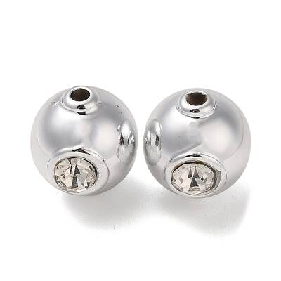 CCB Plastic with Rhinestone Beads